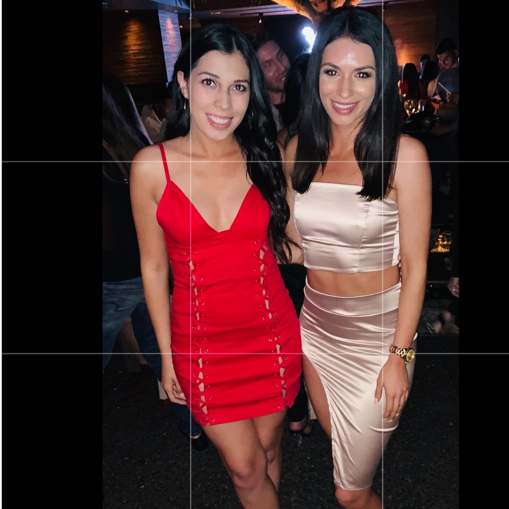 Red tie dress ✨